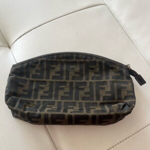 VINTAGE FENDI ZUCCA COSMETICS BAG